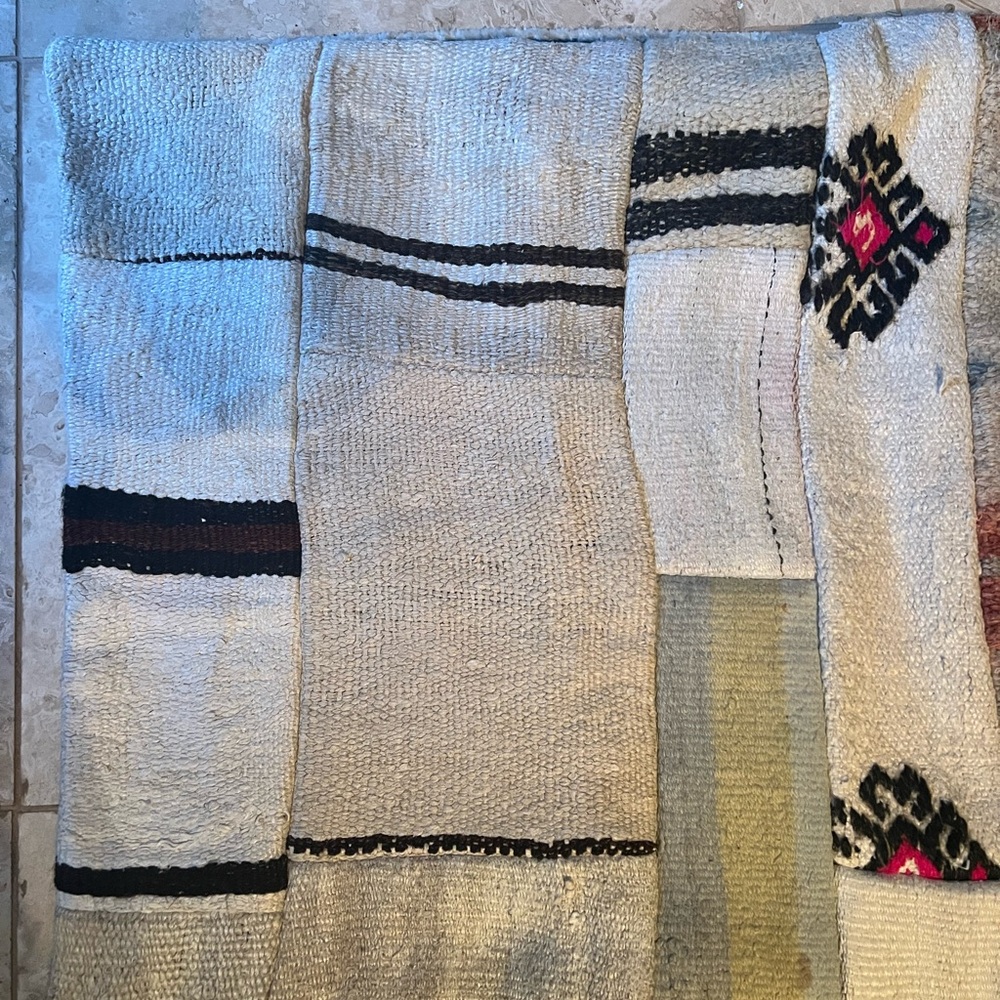 Handwoven Multicolor pillow cover